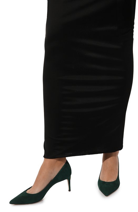 Замшевые туфли Cardinale Dolce & Gabbana CD1778/B1275 Зелёный  CD1778/B1275 Фото 3