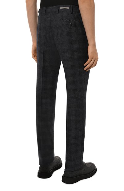 Брюки из шерсти и хлопка CORNELIANI, арт. 944B08-9417546, фото 4