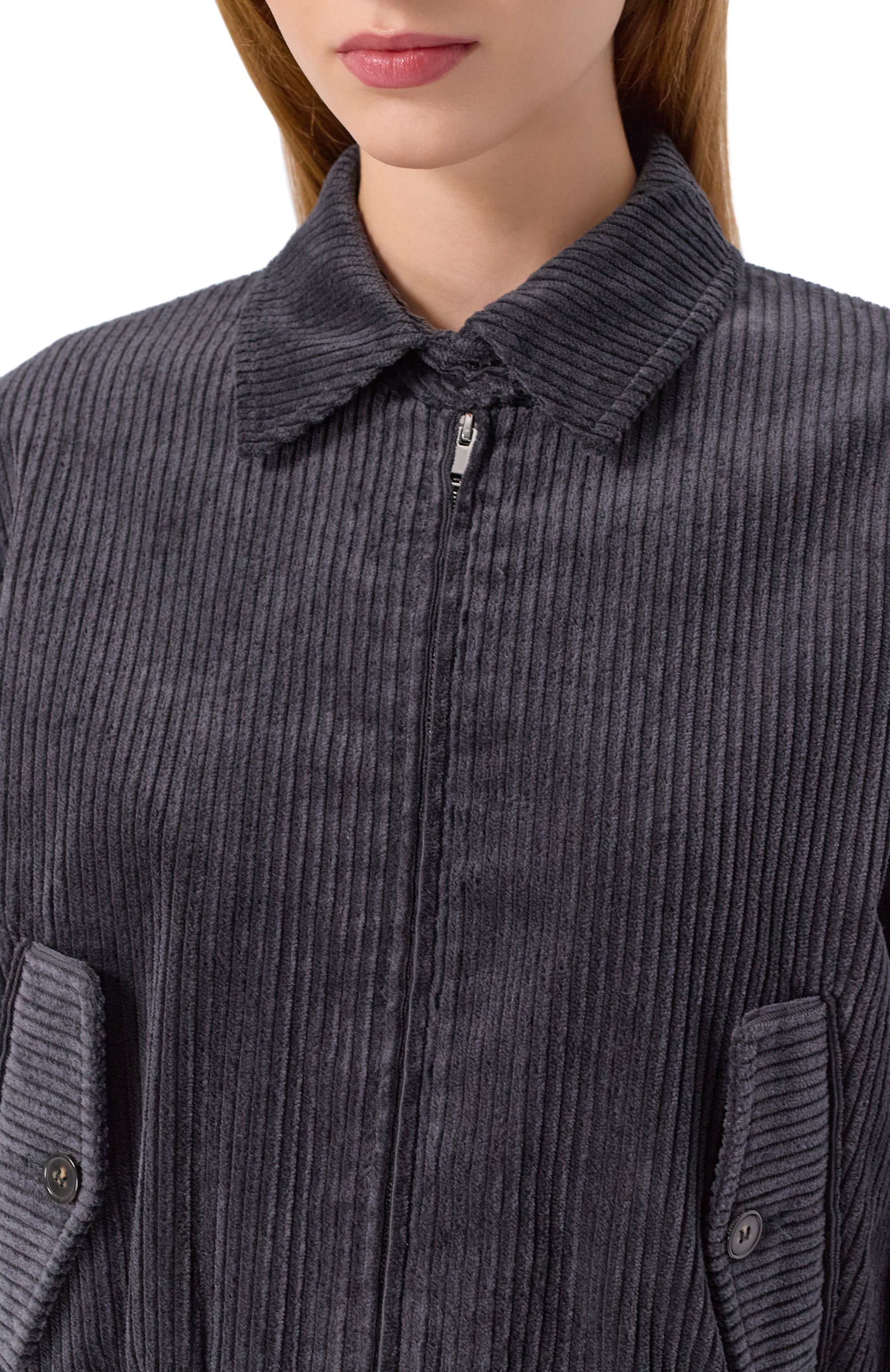 Вельветовый бомбер 12 STOREEZ, арт. 128634, фото 5