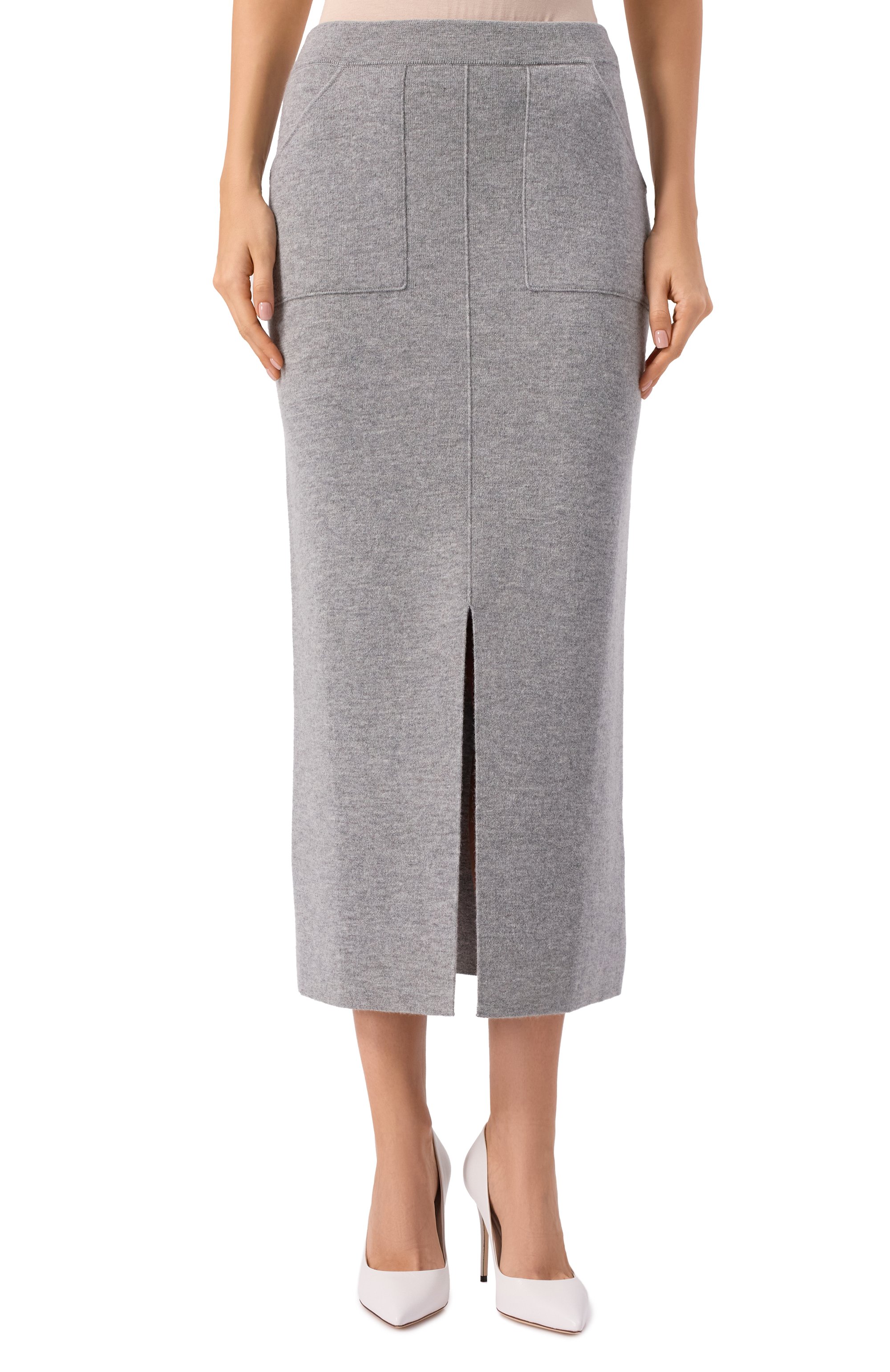 Юбка из шерсти и кашемира ALLUDE, арт. 255/17617, фото 3