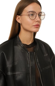 Женские оправа WEB EYEWEAR золотого цвета, арт. WE5364 071 | Фото 2 (Региональные ограничения белый список (Axapta Mercury): Не проставлено; Нос: Не проставлено; Материал: Пластик, Металл; Тип очков: Оправа; Кросс-КТ: Оправы-унисекс; Очки форма: Круглые; Оптика Гендер: оптика-унисекс)