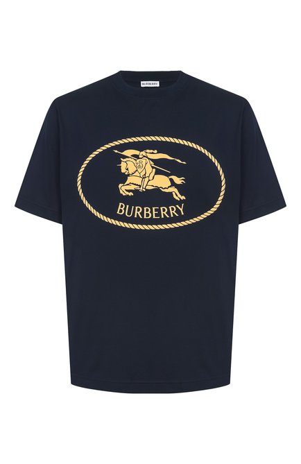 Мужская хлопковая фу�тболка BURBERRY, арт. 8110114