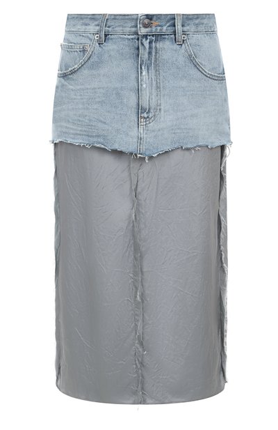 Женская джинсовая юбка BALENCIAGA, арт. 831721/TSW82