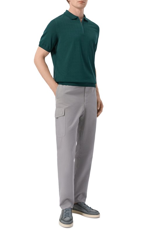 Замшевые кеды Monte Carlo Santoni MBNG22184TIRTFEH Голубой  MBNG22184TIRTFEH Фото 2