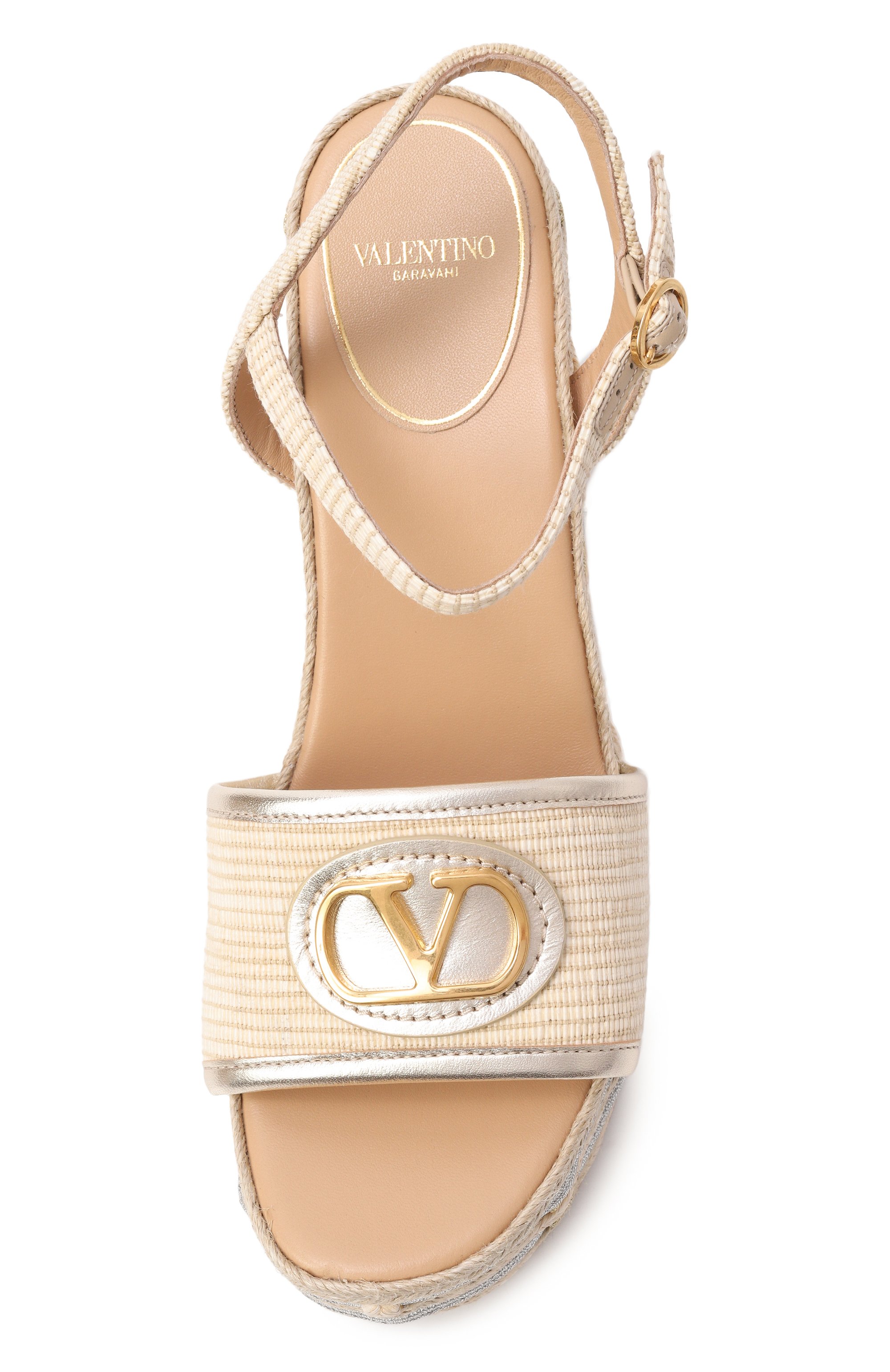 Текстильные босоножки vlogo 120 VALENTINO, арт. 8W2S0LY9/EFQ, фото 6