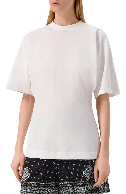 Хлопковый топ Pinko 105217/A2M2 Белый  105217/A2M2 Фото 3