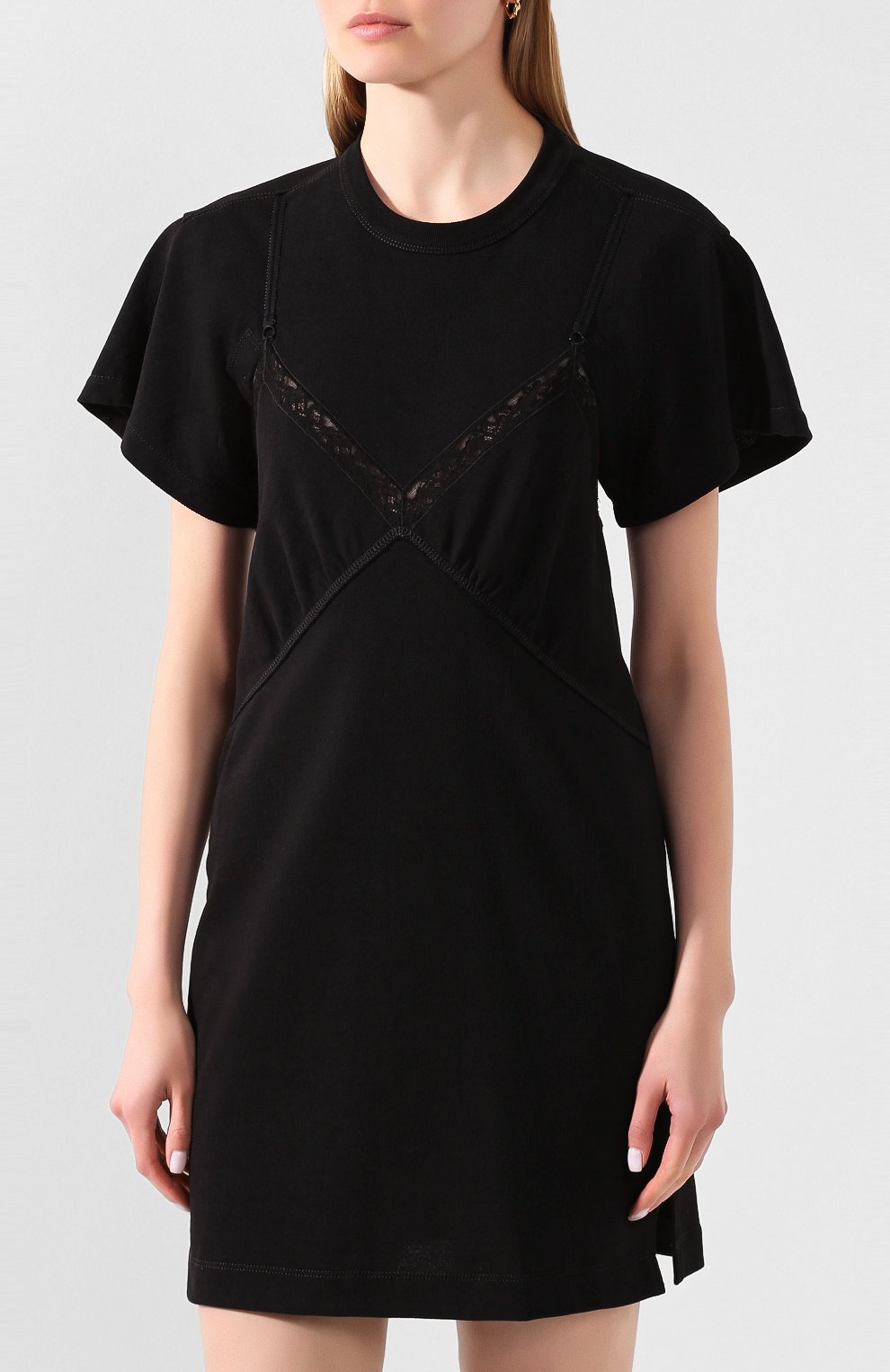 Хлопковое платье ALEXANDER WANG, арт. 1CC1206282, фото 3