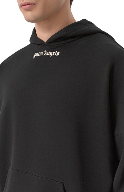 Хлопковое худи PALM ANGELS, арт. PMBB036S26FLE001, фото 5