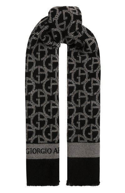 Мужской шерстяной шарф GIORGIO ARMANI, арт. 745060/4F100
