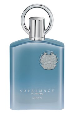 Мужской парфюмерная вода supremacy in heaven (100ml) AFNAN бесцветного цвета, арт. 6290171002253 | Фото 1 (Региональные ограничения белый список (Axapta Mercury): Не проставлено; Нос: Не проставлено; Тип продукта - парфюмерия: Парфюмерная вода; Ограничения доставки: flammable)