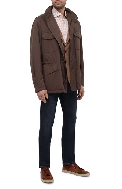 Кожаные кеды OFFICINE CREATIVE, арт. KAREEM LUX/001/AER0 BUTTER0, фото 2