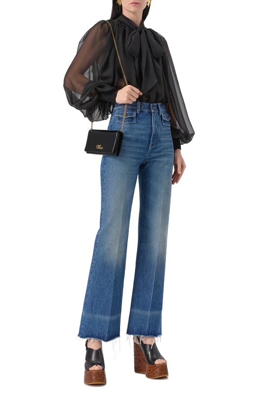 Сумка Chloé Iconic Chloé CH25SP485016 Чёрный  CH25SP485016 Фото 7