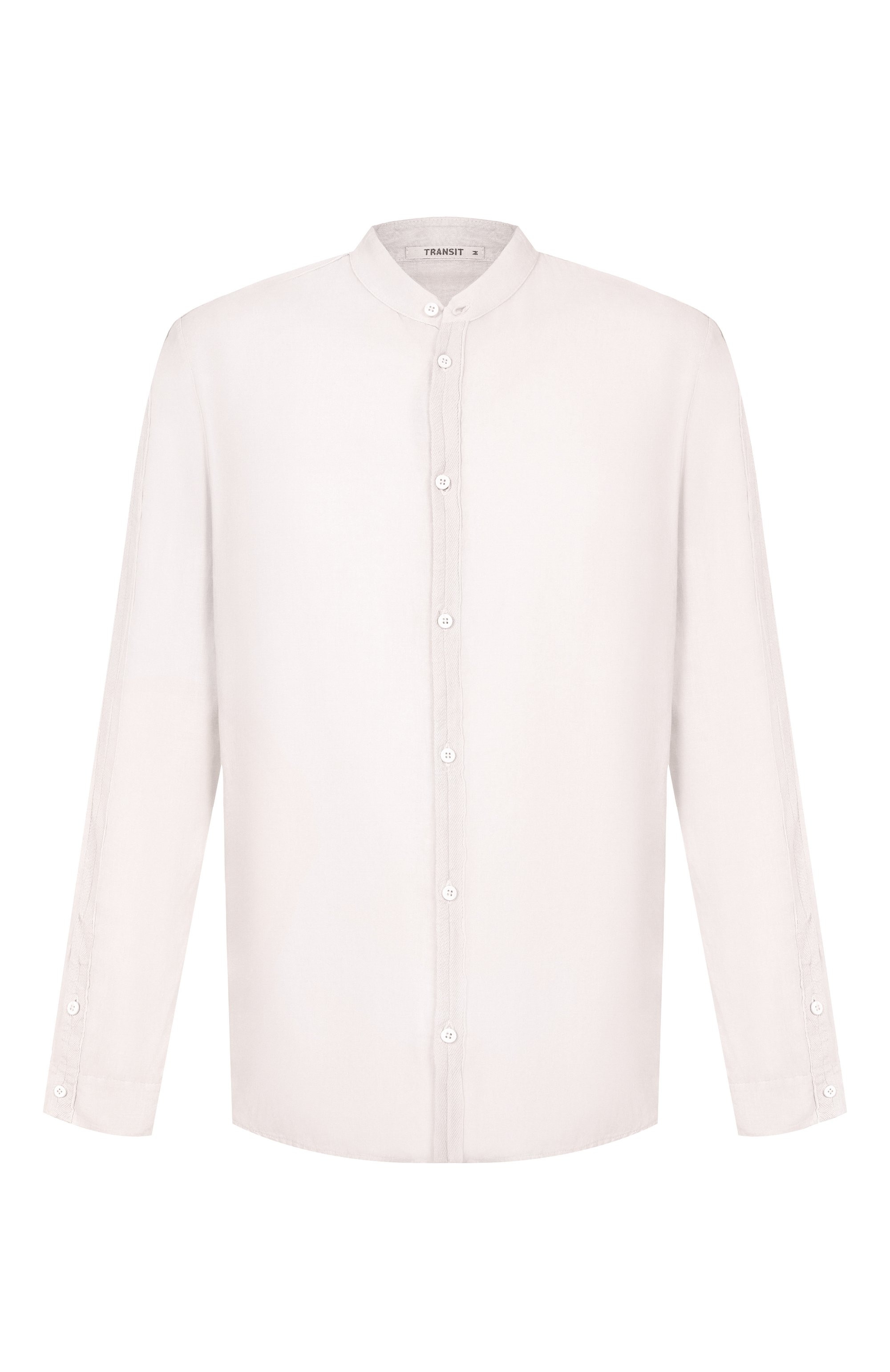 Льняная рубашка TRANSIT белого цвета по цене 36100 руб., арт. CFUTRZV311, фото 1 Льняная рубашка TRANSIT, арт. CFUTRZV311, фото 1