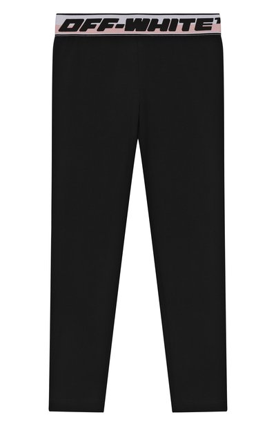 Хлопковые легинсы OFF-WHITE, арт. 0GCD003C99JER001