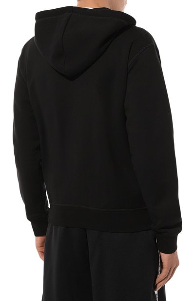 Хлопковая толстовка DSQUARED2 черного цвета по цене 65450 руб., арт. S79HG0012/S25516, фото 4 Хлопковая толстовка DSQUARED2, арт. S79HG0012/S25516, фото 4