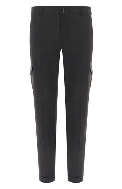 Мужские брюки-карго из шерсти и шелка BERWICH, арт. YRETR0 CARG0/MZ1243