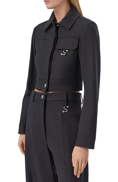 Жакет из хлопка и вискозы SPORTMAX, арт. SPXSARTA, фото 3