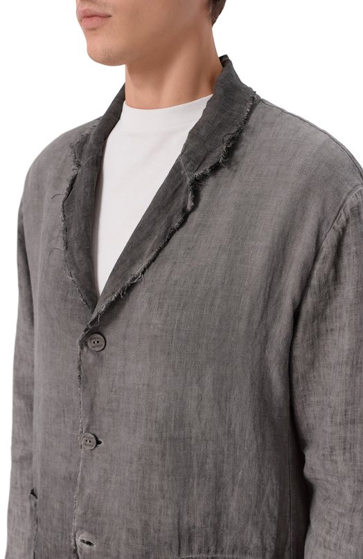 Льняной пиджак Never Enough 2B5M091-060/MJA054 Серый  2B5M091-060/MJA054 Фото 5
