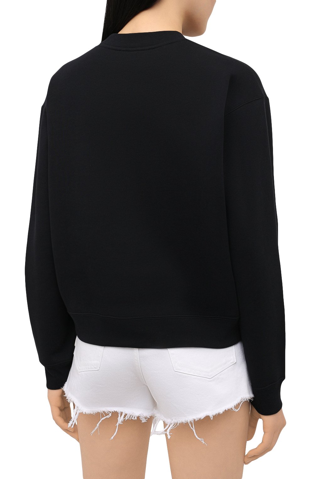 Хлопковый свитшот ALEXANDERWANG.T черного цвета по цене 18900 руб., арт. 4CC1201157, фото 4 Хлопковый свитшот ALEXANDERWANG.T, арт. 4CC1201157, фото 4