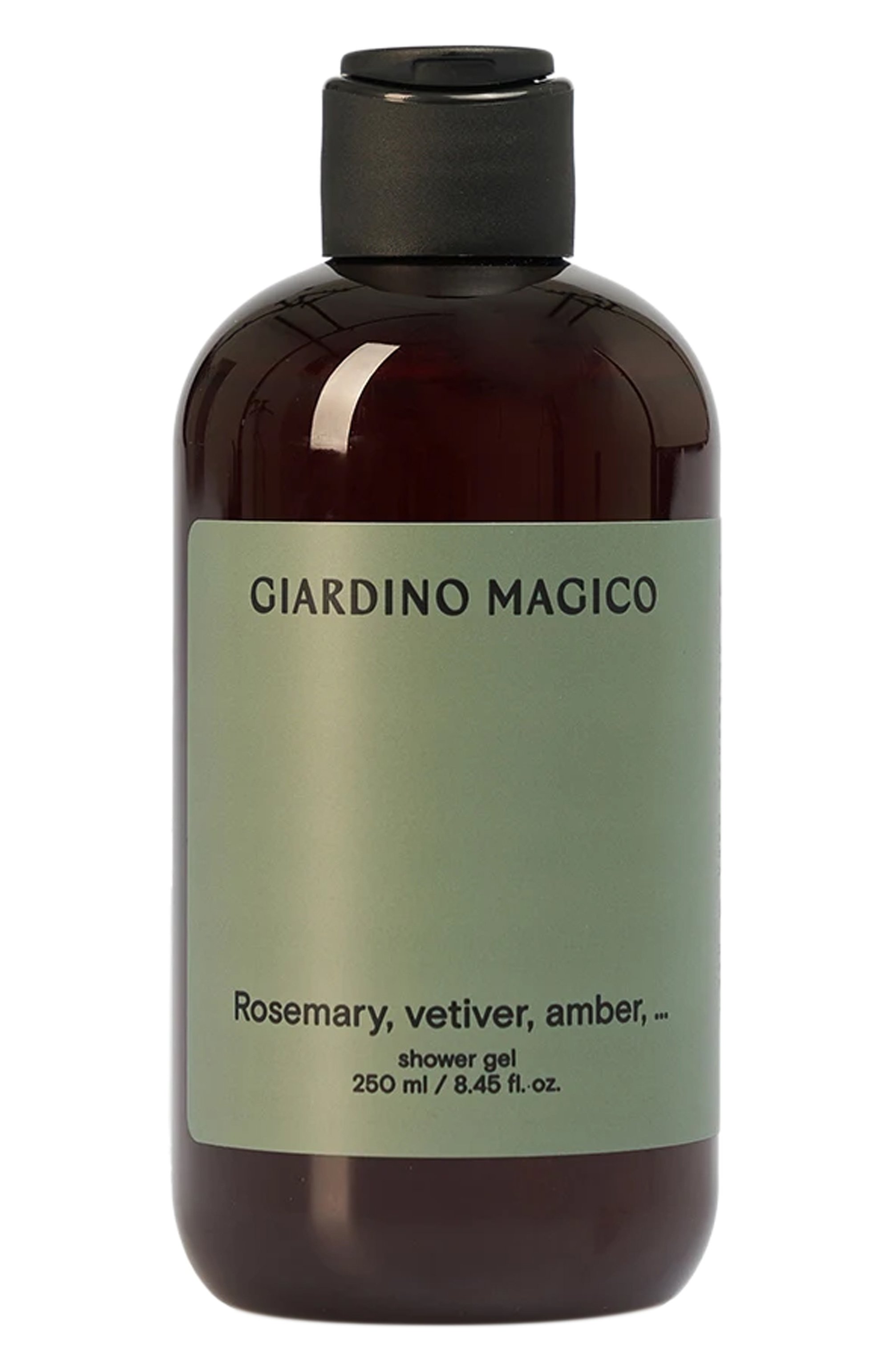 Увлажняющий гель для душа rosemary, vetiver, amber, … (250ml) GIARDINO MAGICO, арт. 4660222280916, фото 1