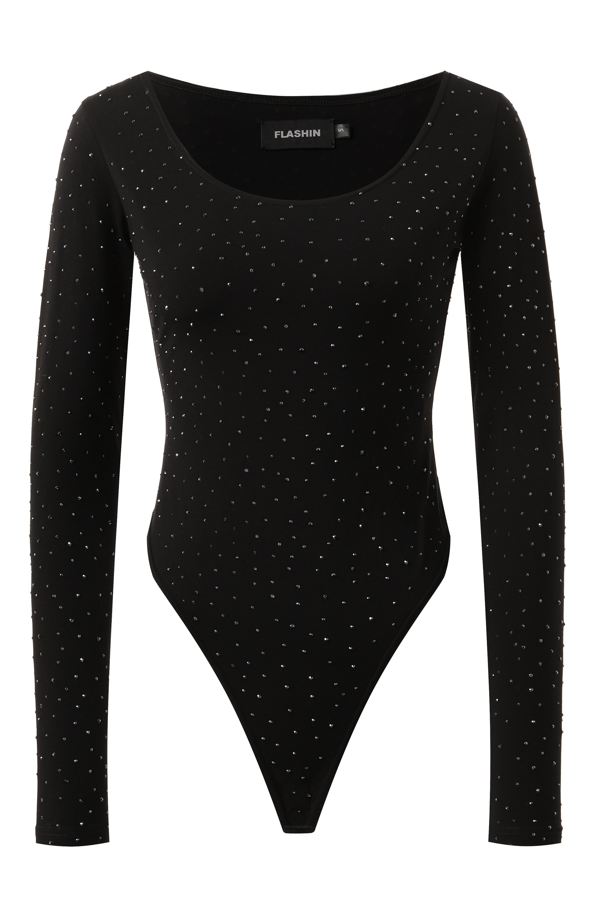 Боди с отделкой стразами FLASHIN, арт. SS25BR, фото 1