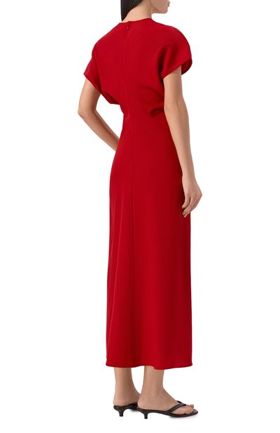 Шерстяное платье TOTEME, арт. 261-WRD1103-FB0568, фото 3