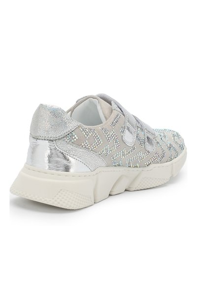 Замшевые кроссовки с застежками велькро и стразами MISSOURI, арт. 11595/31-34, фото 3