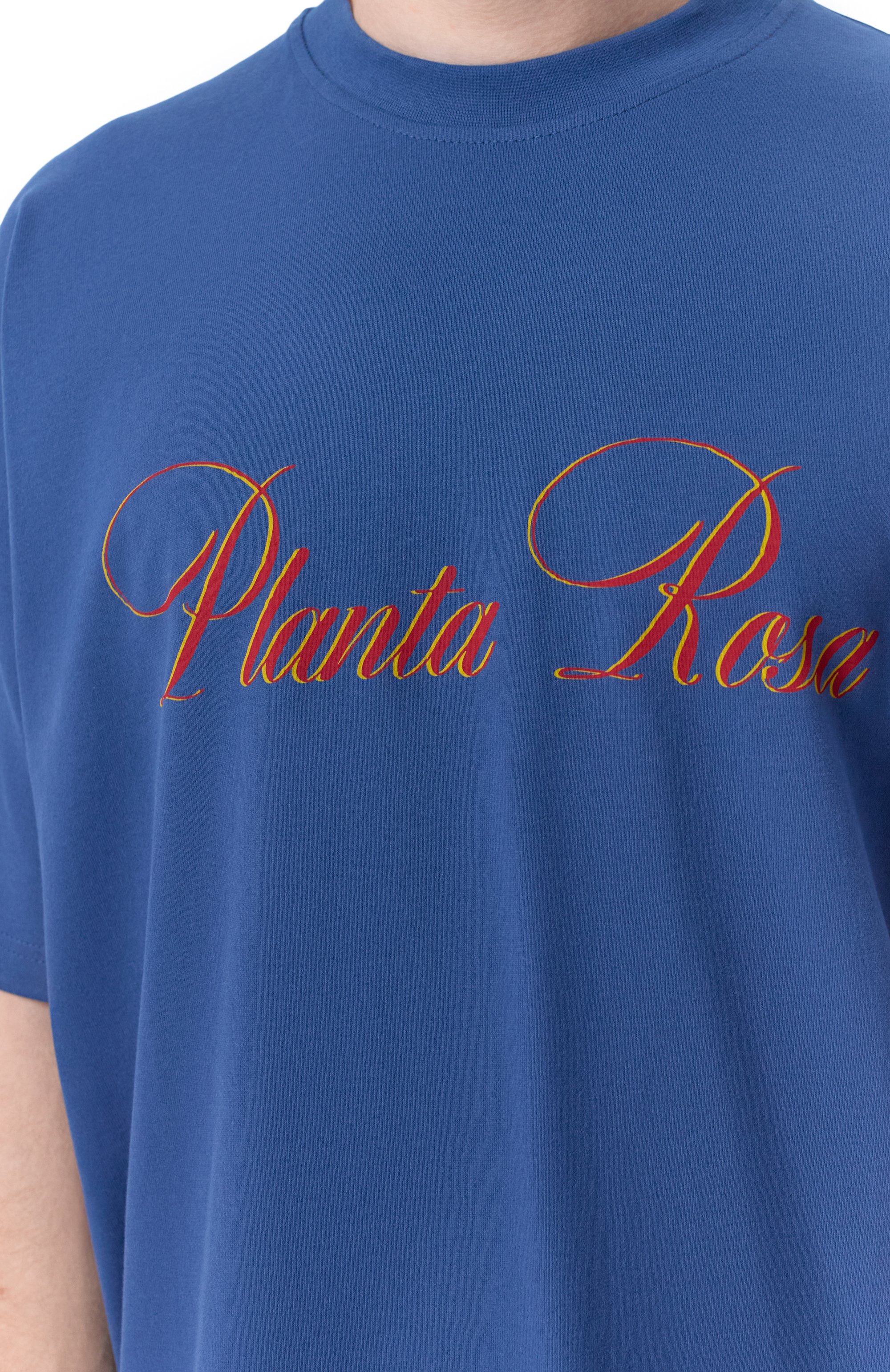 Хлопковая футболка PLANTA ROSA, арт. PR/T01/ITALIC-RED/250, фото 6