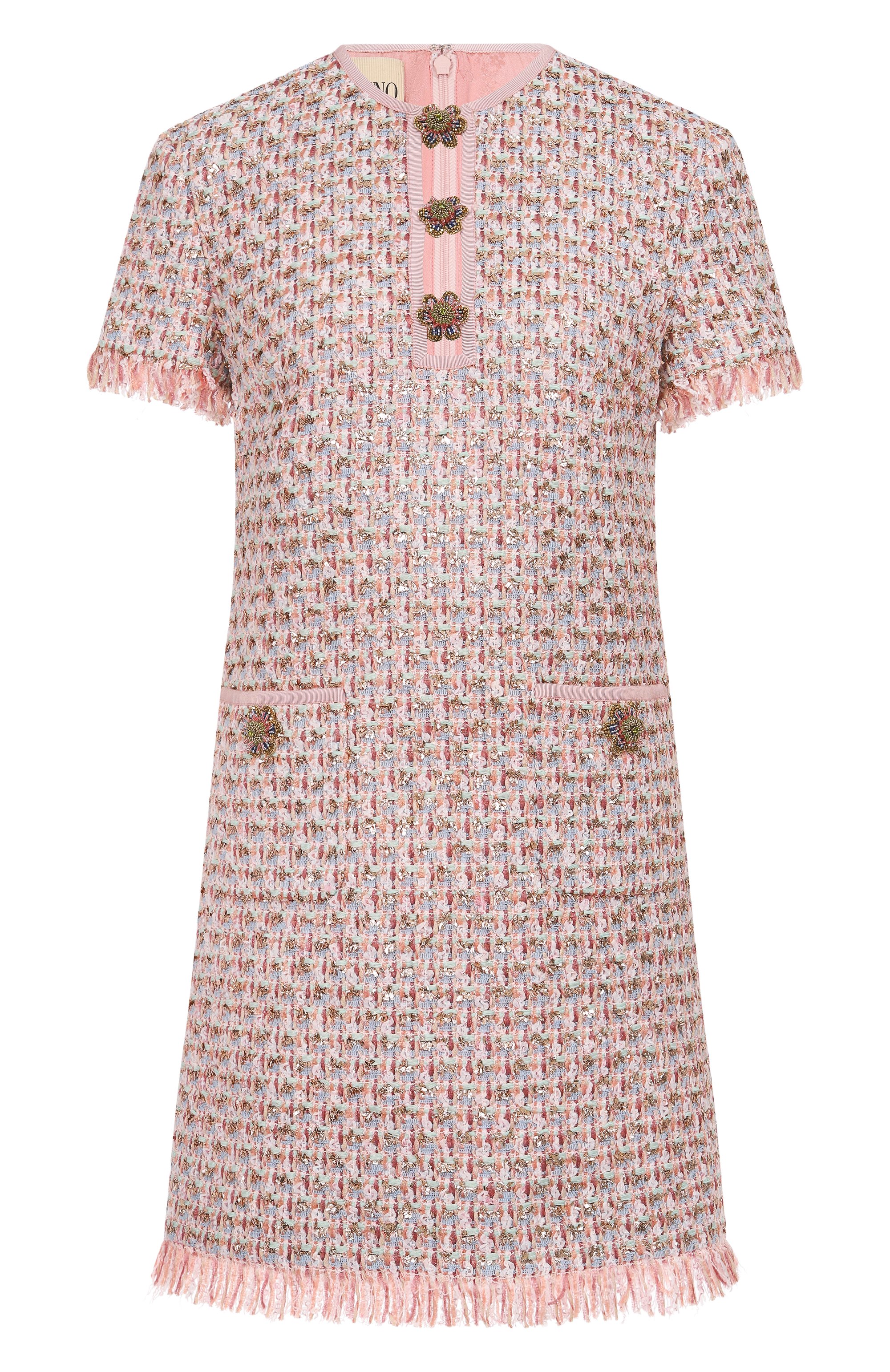 Твидовое платье VALENTINO, арт. 7B3VADW5/9E5, ф�ото 1