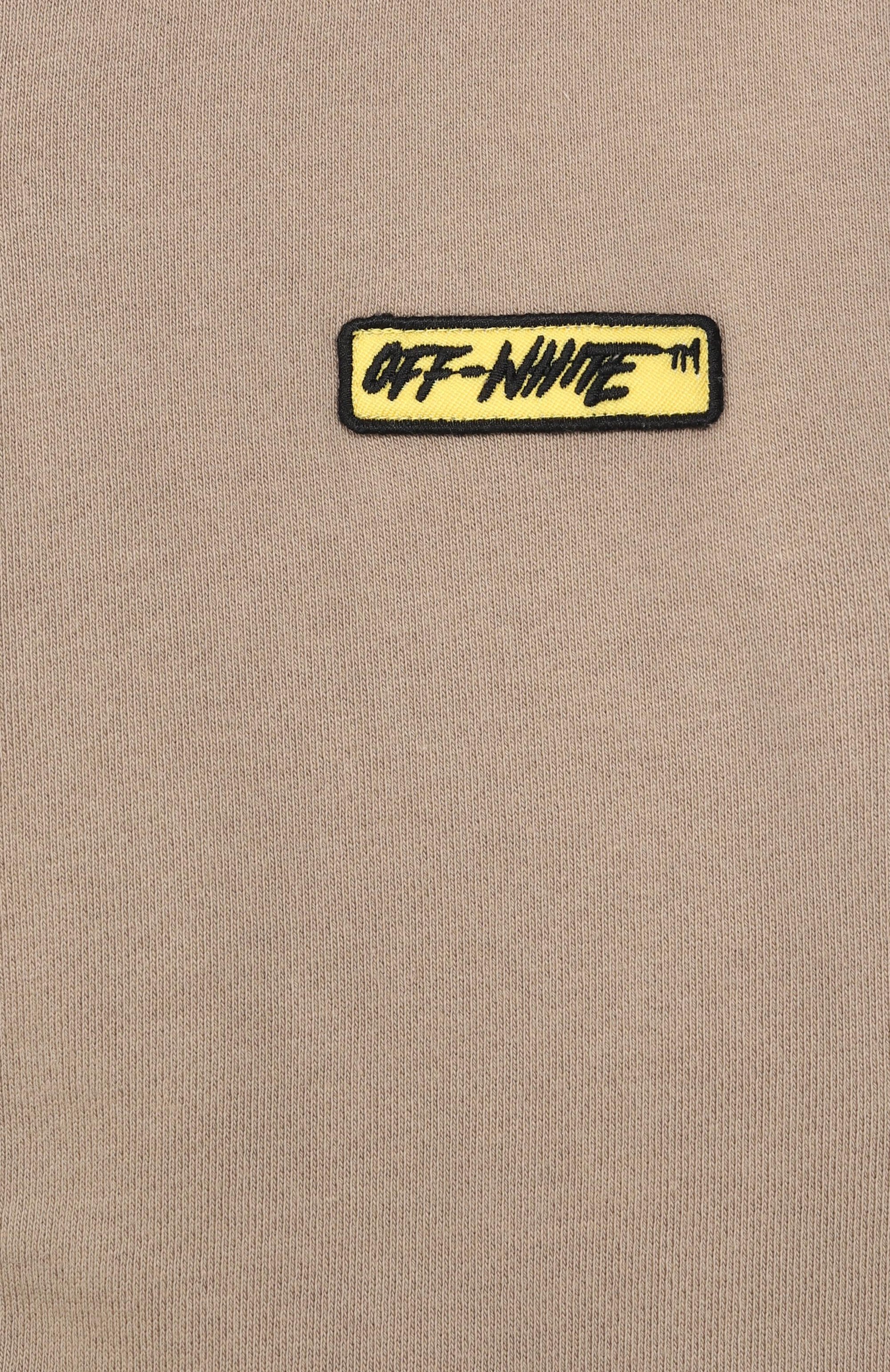 Хлопковая толстовка OFF-WHITE, арт. 0BBE001S26FLE003_001, фото 3