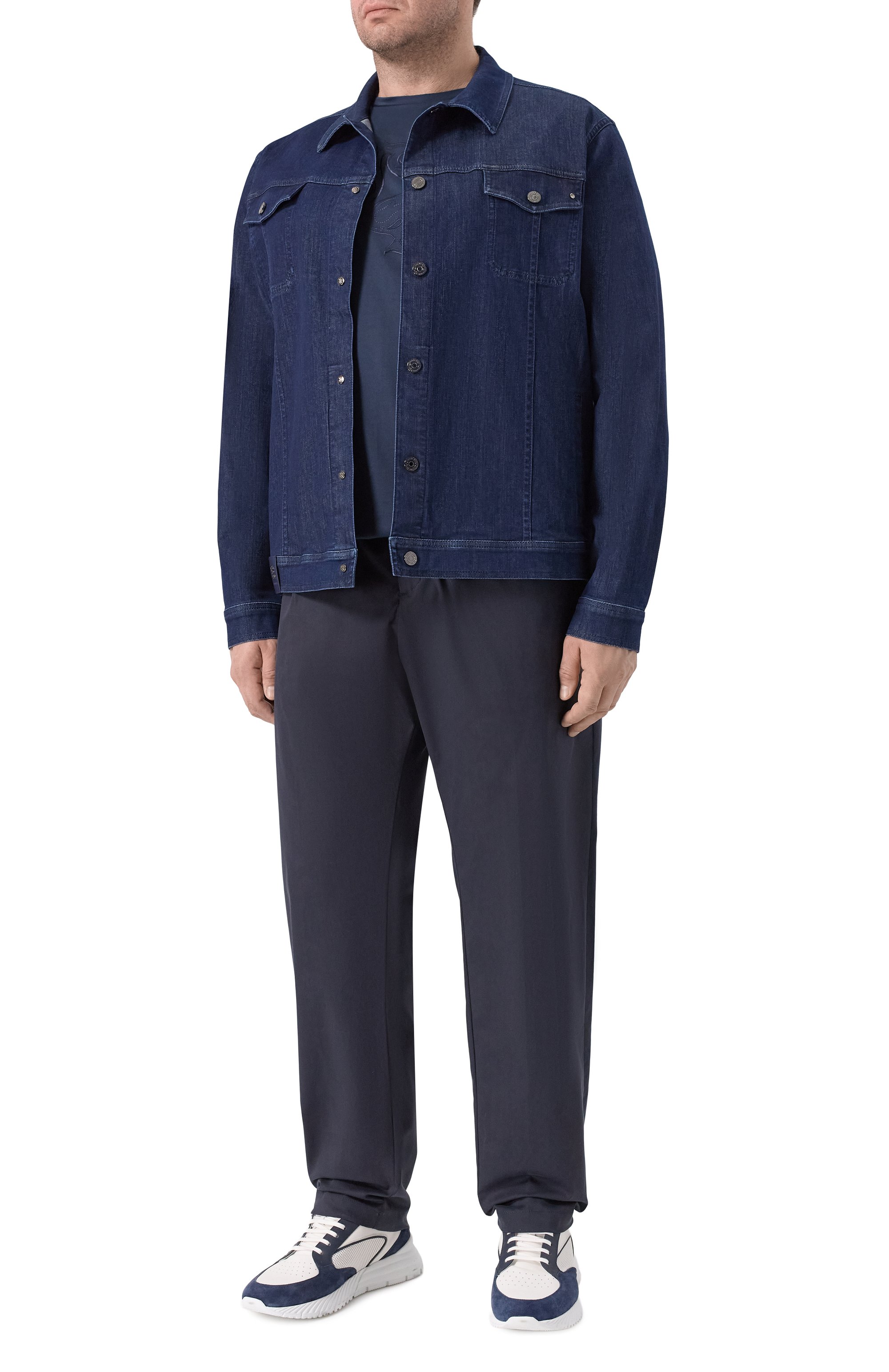 Хлопковая футболка ZILLI, арт. TSR03PM0100VZHF00_002, фото 2