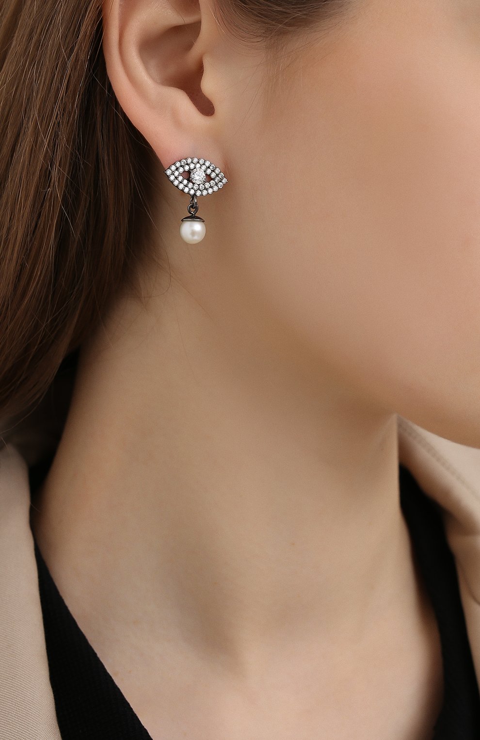 Серьги глаза DZHANELLI, арт. 0376, фото 2