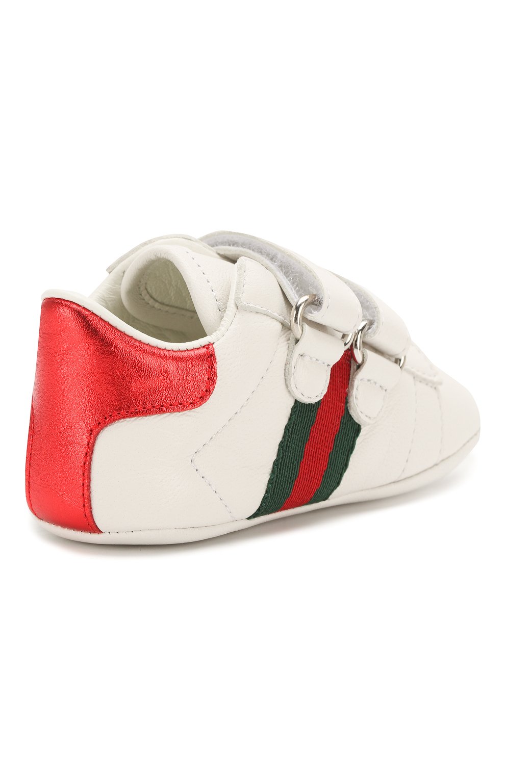 Кожаные пинетки GUCCI, арт. 500852/BKPT0/16, фото 3