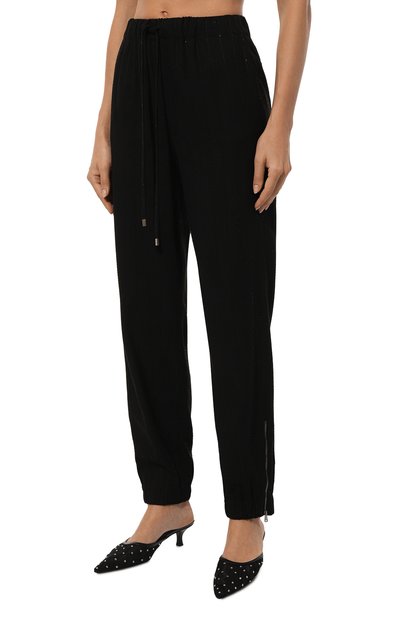 Джоггеры из вискозы и шерсти ANTONELLI FIRENZE, арт. M8204/342C, фото 3