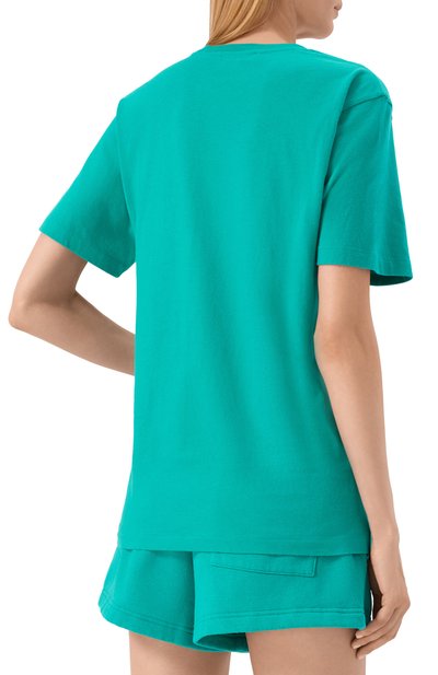 Хлопковая футболка SPORTY AND RICH, арт. T0089625218GR37, фото 4