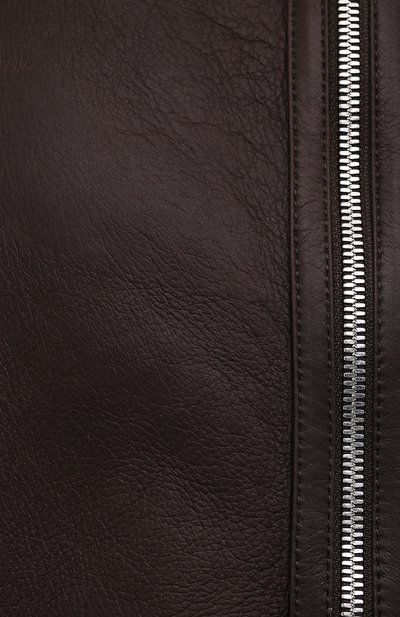 Дубленка BRUNELLO CUCINELLI темно-коричневого цвета по цене 757000 руб., арт. MPMD01737, фото 5 Дубленка BRUNELLO CUCINELLI, арт. MPMD01737, фото 5