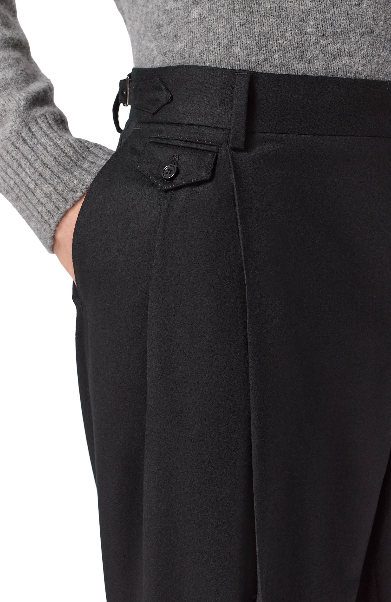 Шерстяные брюки DOLCE & GABBANA, арт. GP1B9T/FUBG8, фото 5