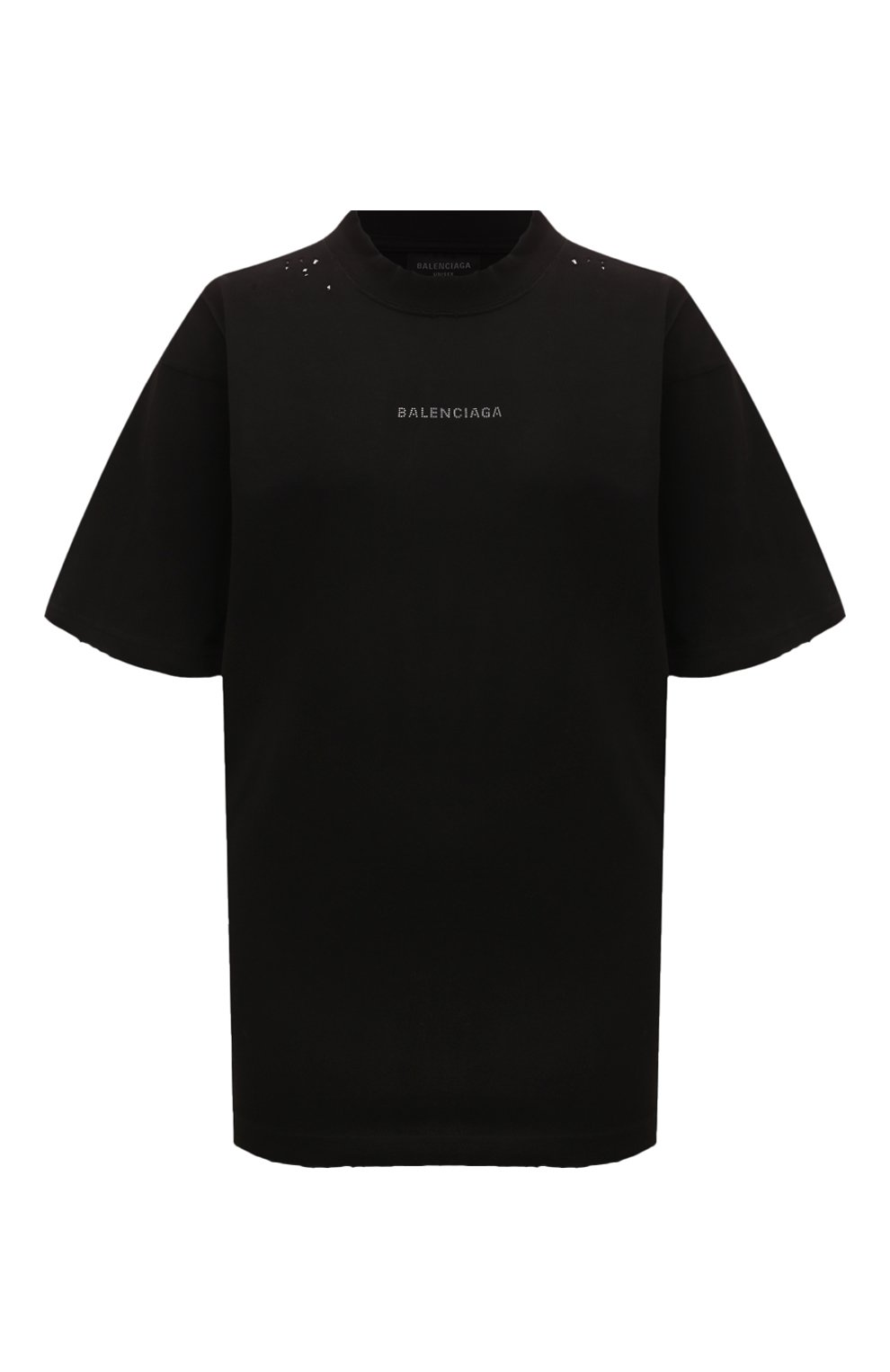 Хлопковая футболка BALENCIAGA, арт. 764235/T0VJ6, фото 1