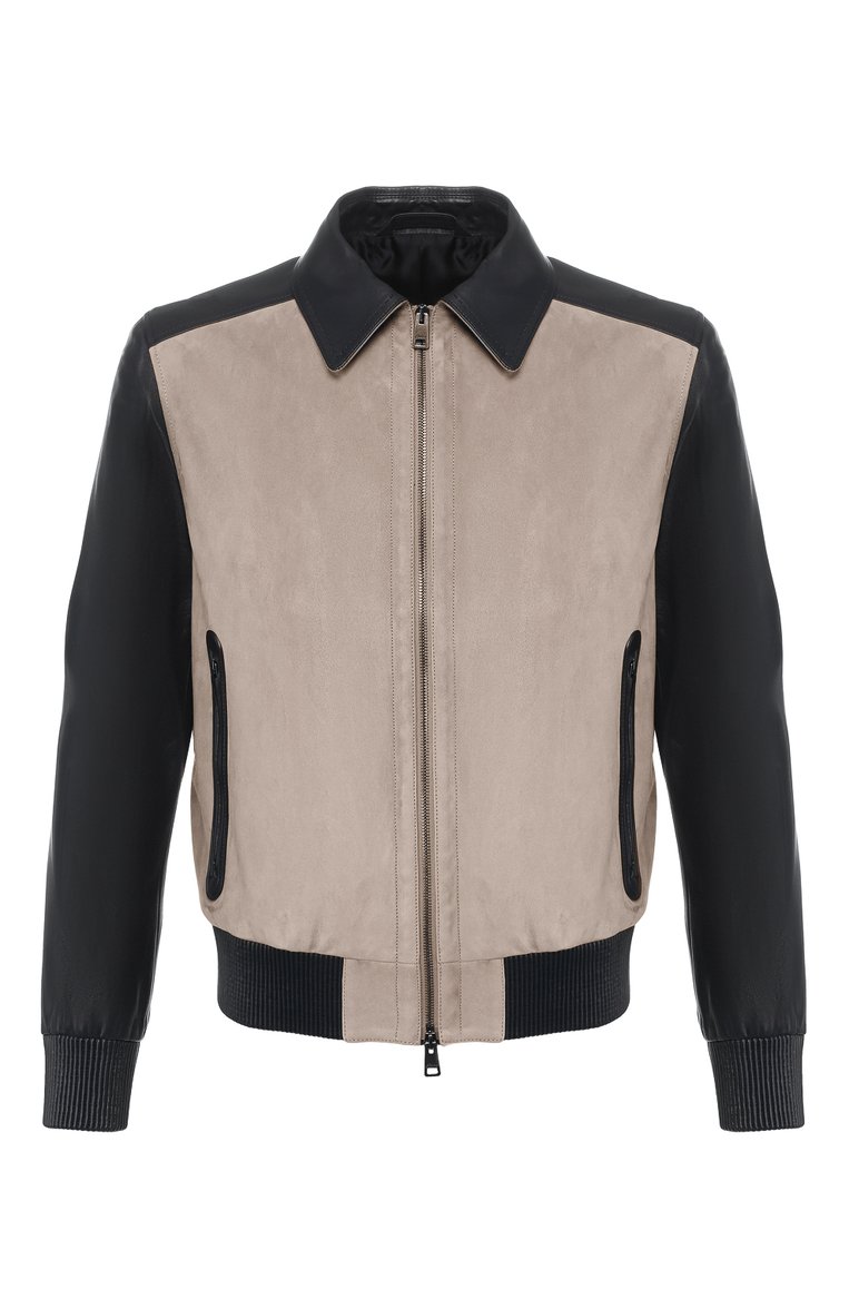 Замшевый бомбер BRIONI, арт. PLV40L/P9713, фото 1