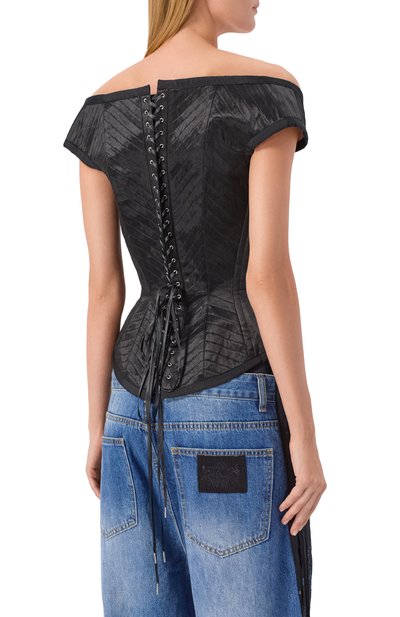 Атласный топ-корсет DANIIL ANTSIFEROV, арт. DA_1175B, фото 4