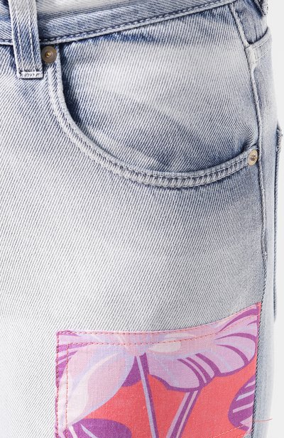 Джинсы loewe x paula's ibiza LOEWE голубого цвета по цене 69950 руб., арт. S616331X27, фото 5 Джинсы loewe x paula's ibiza LOEWE, арт. S616331X27, фото 5