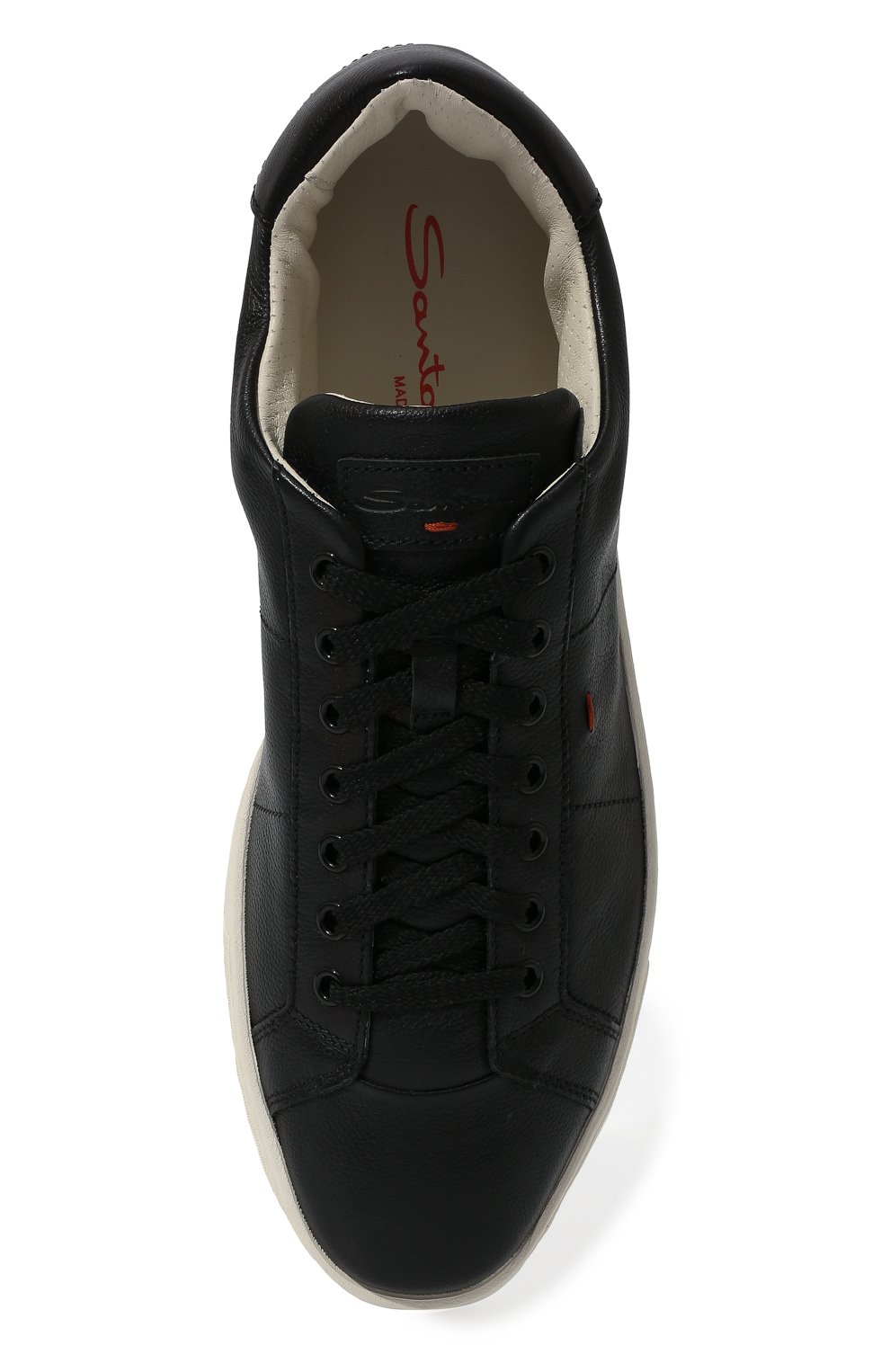 Кожаные кеды SANTONI, арт. MBGL21012PNNXESCN01, фото 6