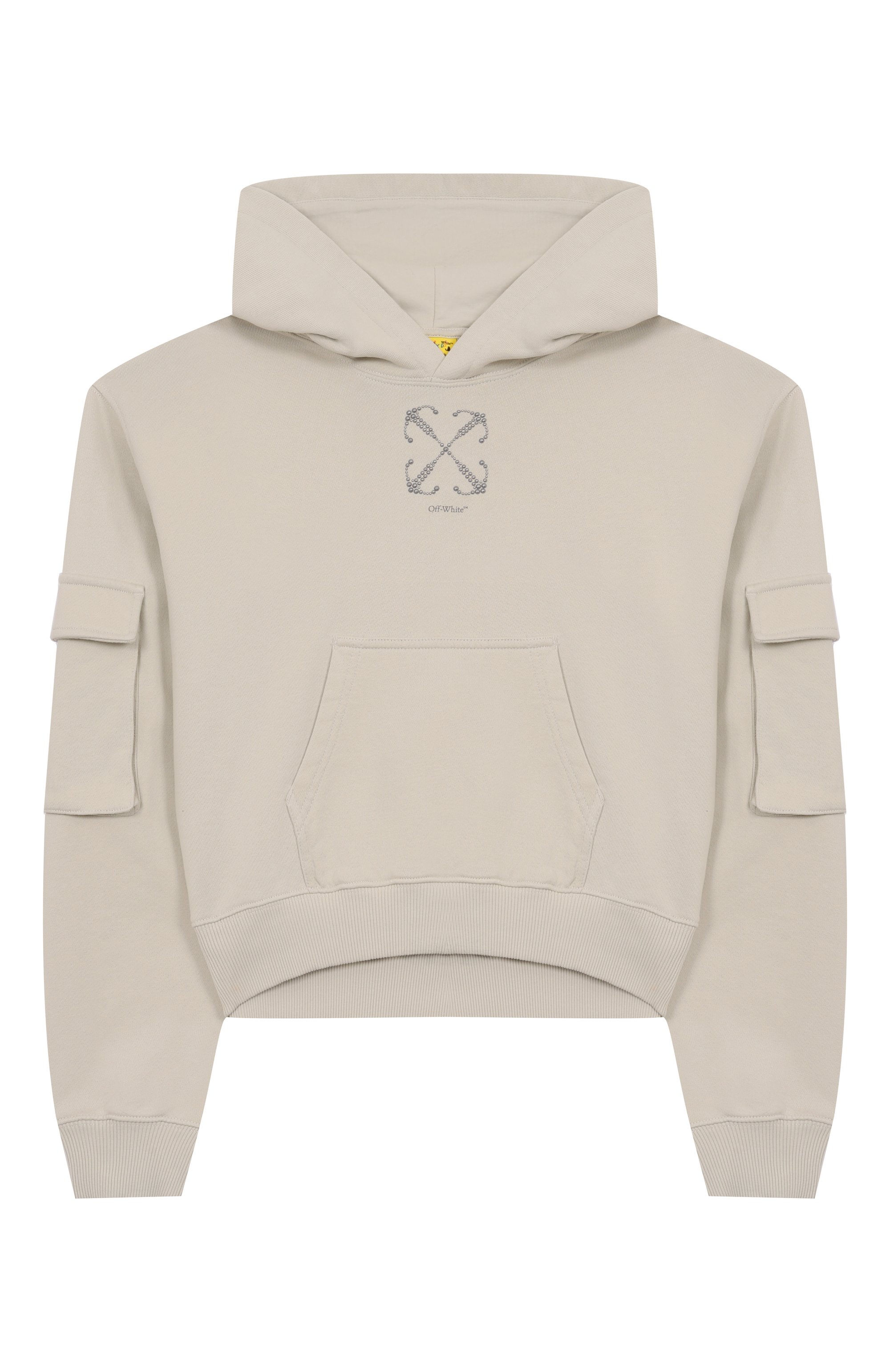 Хлопковое худи OFF-WHITE, арт. 0GBB00AS25FLE001/12+, фото 1