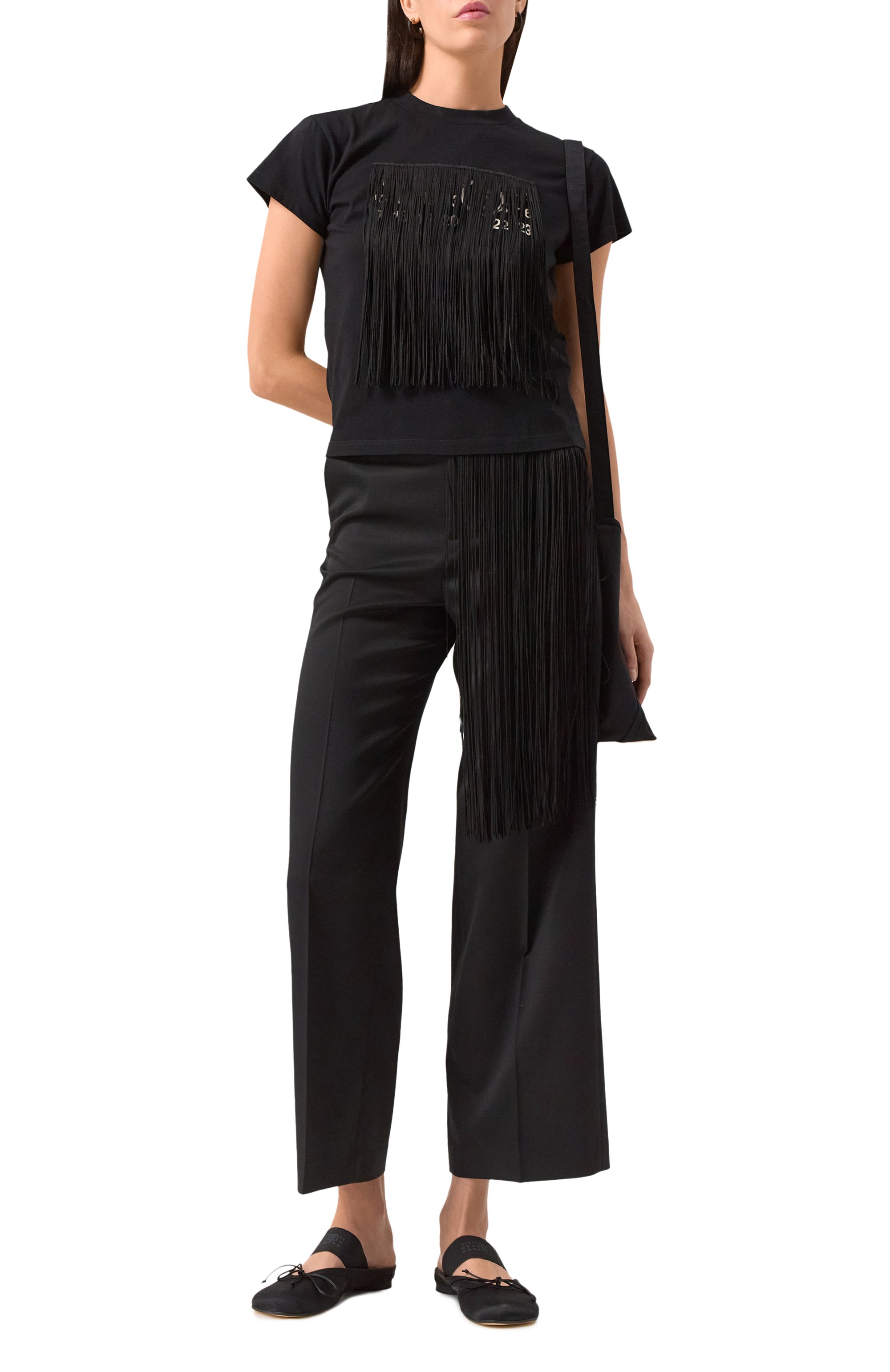 Хлопковая футболка MM6, арт. S52GC0332/M20048, фото 2