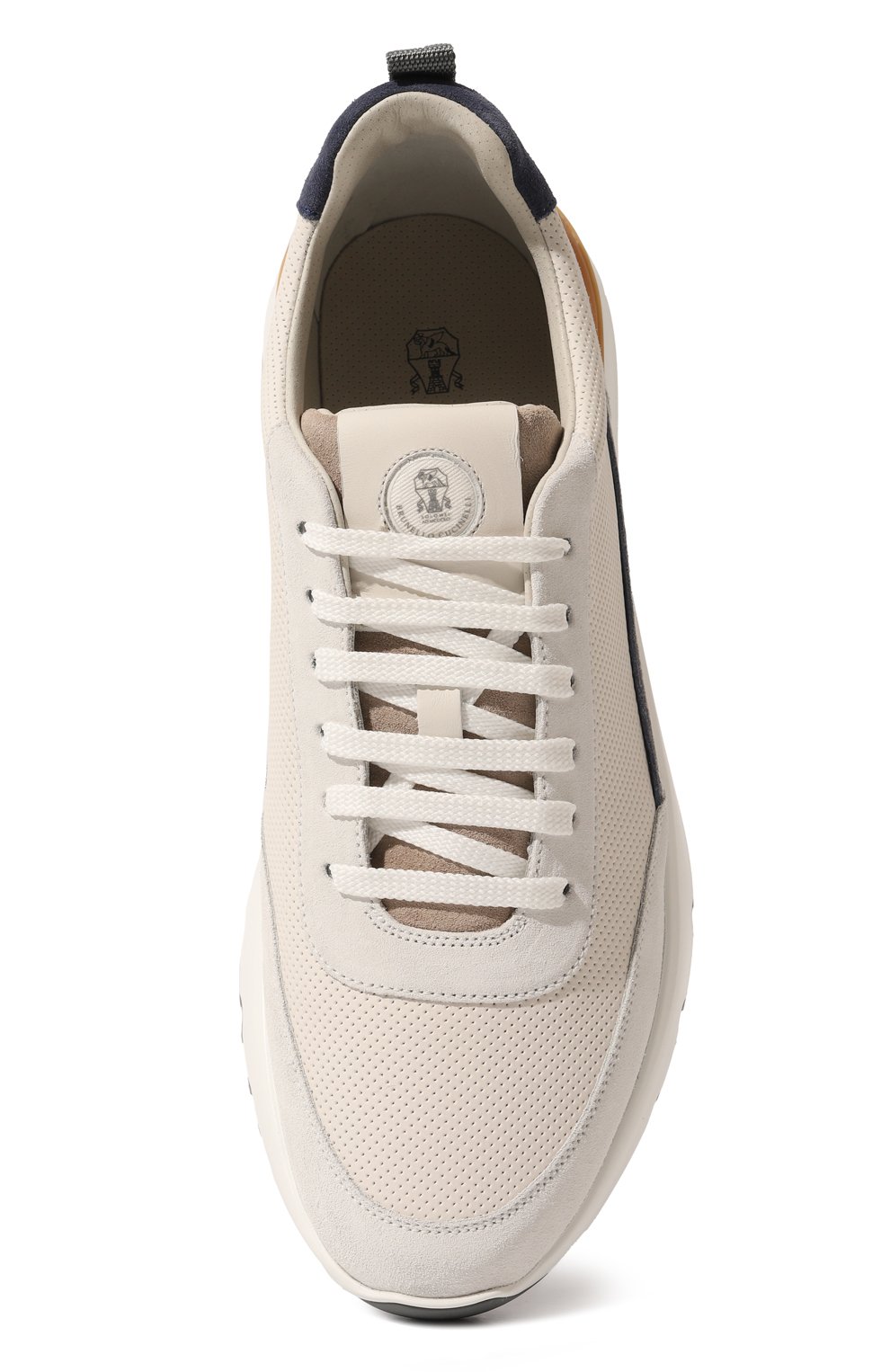 Кожаные кроссовки BRUNELLO CUCINELLI, арт. MZUFSB2048, фото 6