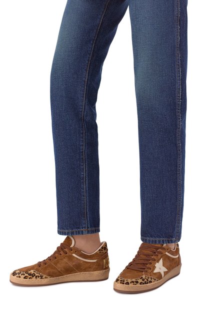 Замшевые кеды ball star GOLDEN GOOSE DELUXE BRAND, арт. GWF00117.F008064, фото 2