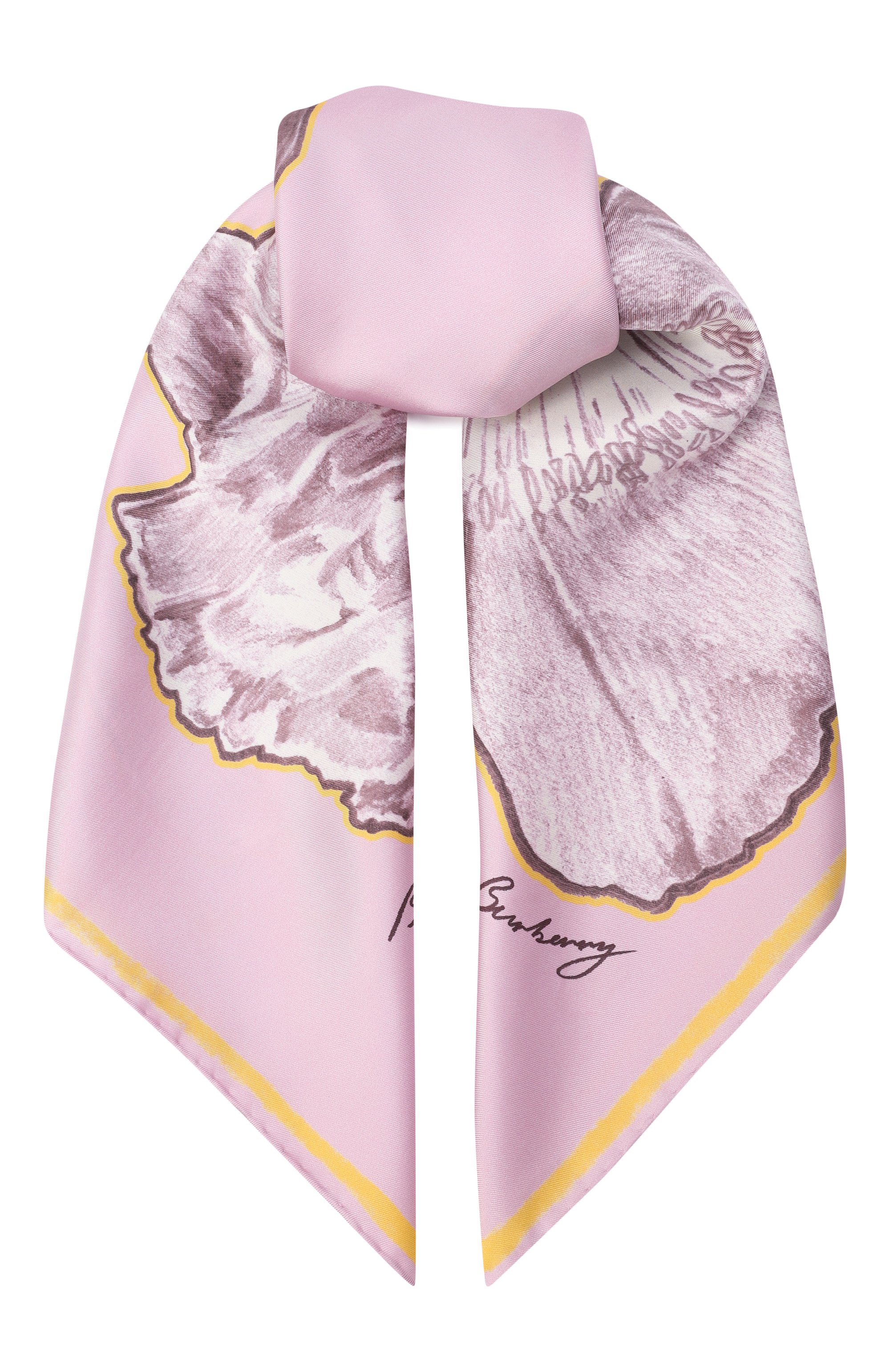 Шелковый платок BURBERRY, арт. 8108328, фото 1