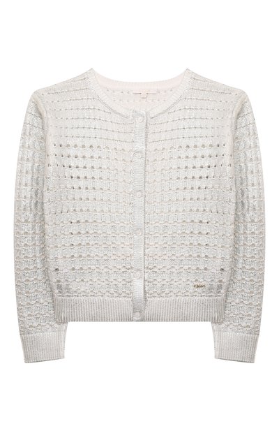Хлопковый кардиган CHLOÉ, арт. C20195/6A-12A