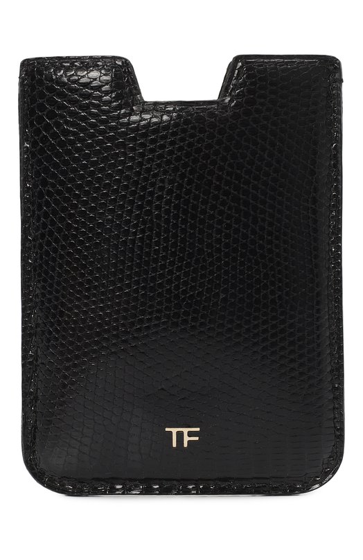 

Футляр для телефона из кожи ящерицы Tom Ford, Чёрный