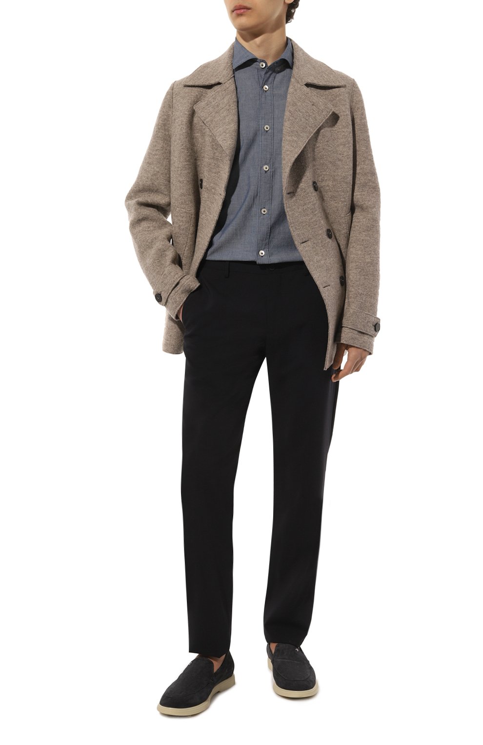 Хлопковая рубашка ELEVENTY PLATINUM, арт. G75CAMA05 TES0G146, фото 2